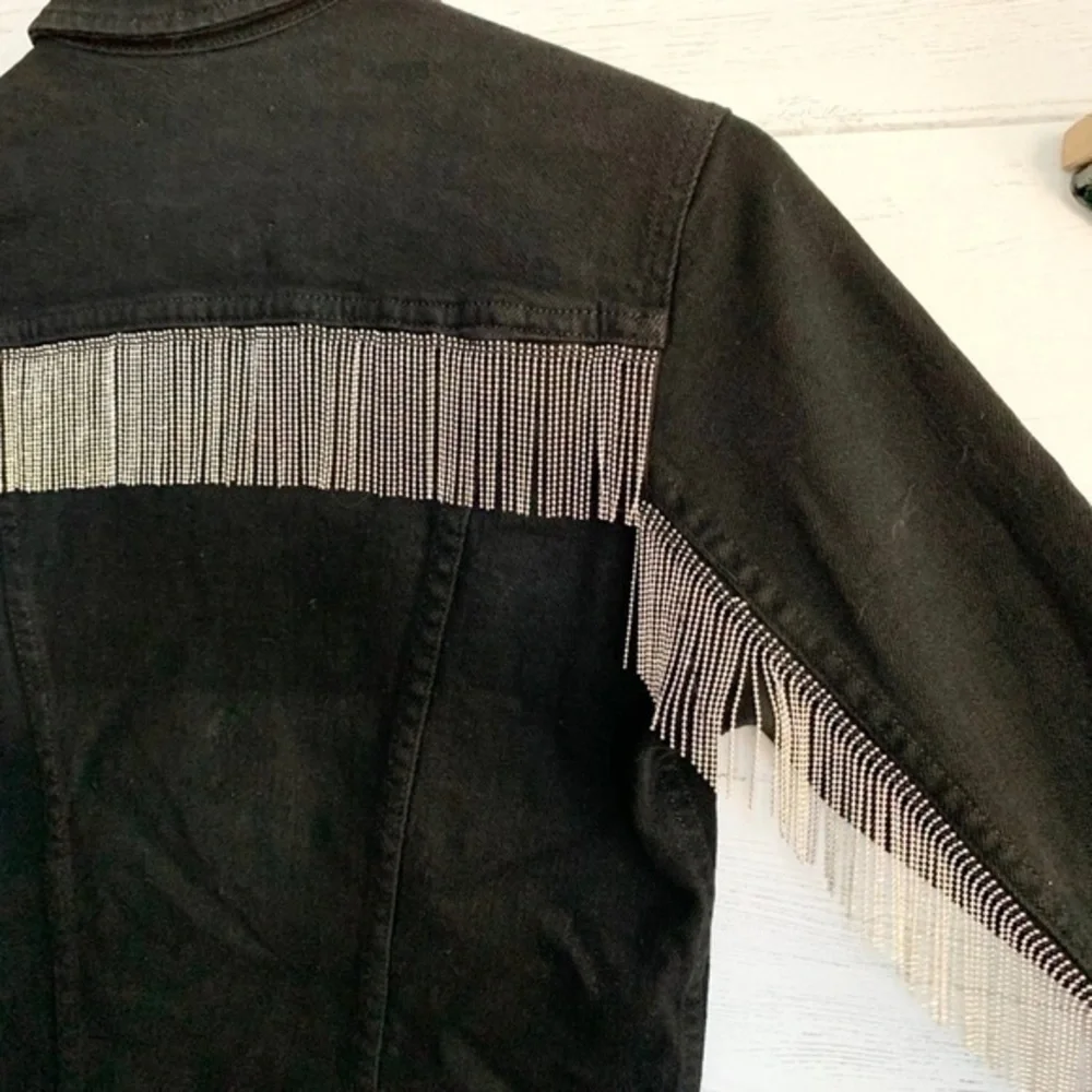 L’agence Janelle Cropped Black Jacket - Picture 8 of 14